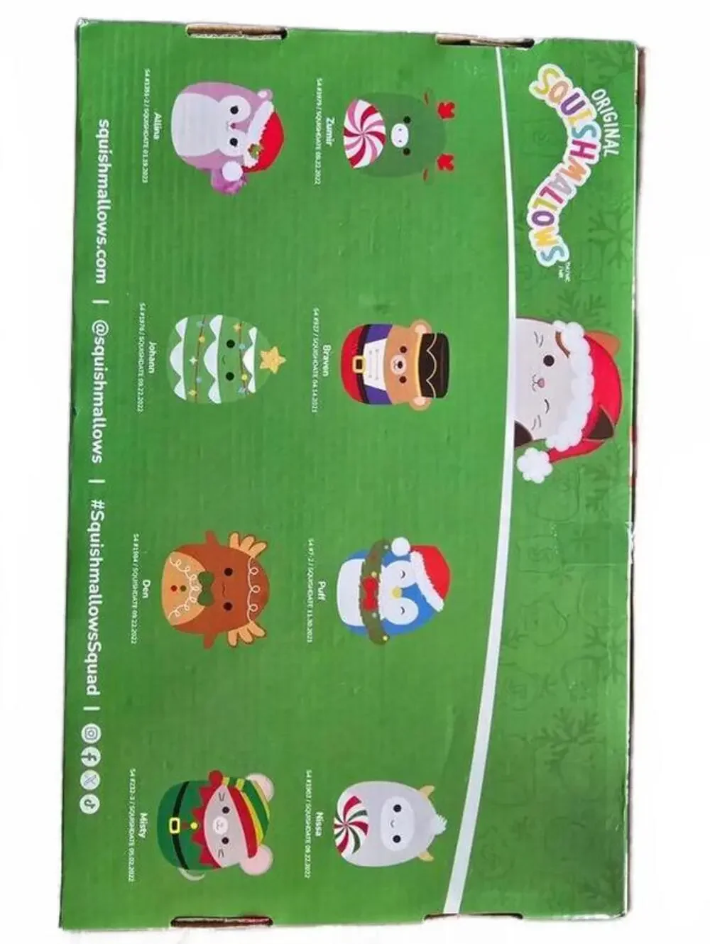 Original Squishmallow Holiday Ornament Set